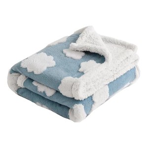 Couverture pour animaux <span class=keywords><strong>de</strong></span> compagnie en polaire Sherpa, imperméable, personnalisée, <span class=keywords><strong>de</strong></span> luxe, moelleuse, chaude, douce et confortable, à motif américain à carreaux, vente en gros - Product Image 3