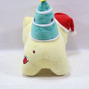 Noël nouveau jouet en peluche mignon transfrontalier Super doux bonhomme de neige arbre Axolotl oreiller ours dans le chapeau de jouet tout nouveau pour la saison des vacances - Product Image 2