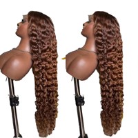 Perruque Lace Front HD 13x6 en Cheveux Humains Naturels Ondulés Profonds de Haute Qualité pour Femmes Noires – Prix de Gros