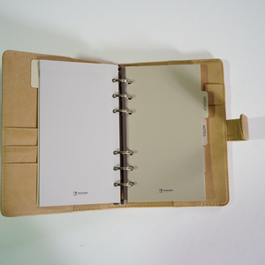 A6 personalizzabile in carta per cani per Notebook 6 anelli in pelle di 100 pagine con pagine interne a fogli mobili - Product Image 3