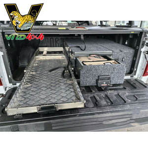 Plataforma Deslizante Universal de Acero Inoxidable VRD4X4 para Camionetas 4x4, Bandeja Deslizante para Plataforma de Carga, Antioxidante y Duradera - Product Image 2