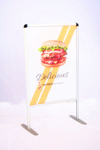 Panneau d'affichage <span class=keywords><strong>de</strong></span> rue blanc en métal, pour la publicité - Product Image 6