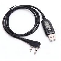 Câble de programmation Baofeng K-port en gros, coloré, expédition rapide pour talkie-walkie UV-5R 888S série 82