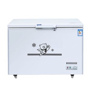 Congélateurs <span class=keywords><strong>coffre</strong></span> commerciaux 400L 1 porte Type de congélation pour utilisation au supermarché Tension 220V <span class=keywords><strong>en</strong></span> vente - Product Image 1