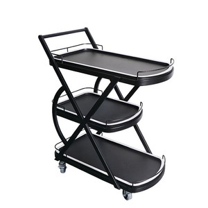 Carrito de bebidas iluminado con luces LED, panel de interruptores multifuncional, portátil para bares, discotecas, KTV, uso comercial - Product Image 5