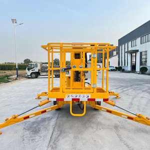 L-418 Nacelle élévatrice portative télescopique 10m 12m-24m 50m, remorquable, avec bras articulé compact - Product Image 5