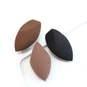 Éponge de maquillage hydrophile en polyuréthane marron uni sans latex, impression personnalisée UV Laser Pinkz, pour cosmétiques et beauté - Product Image 3