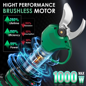 F.EASY.D Tesoura de Poda Elétrica 30mm 21V 35mm para Jardim - Product Image 3