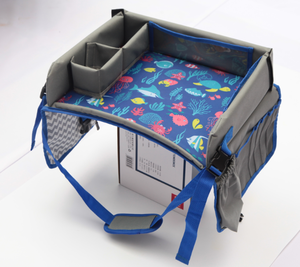 Auto del asiento trasero del organizador para niños de bebé asiento de coche bandeja de viaje para niños en coche - Product Image 4