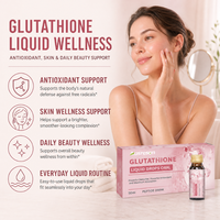 Ausreson OEM Gouttes de L-Glutathion à Boire – Complément Santé Détoxifiant et Immunitaire pour Éclaircir la Peau – Antioxydant Liquide Oral L-Glutathion