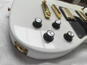 Guitare électrique à corps plein brillant avec manche en érable, micros H-H, chevalet fixe, touche en palissandre, 22 frettes pour usage professionnel - Product Image 2