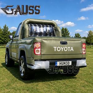 Camion blindé gonflable Hummer personnalisé et durable / Réplique de véhicule gonflable publicitaire en PVC / Réplique de char gonflable tactique pour la dissimulation - Product Image 5