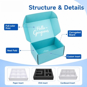 Cajas de Papel Impresas Ideales para Suscripciones y Empaque de Regalos para Marcas de Catering y Vendedores de Comercio Electrónico - Product Image 1