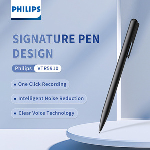 Pour Philips Professionnel <span class=keywords><strong>Dictaphone</strong></span> Vidéo et Audio 64 Go Caméscope Sonore 16 Go pour Enregistrement de Réunions VTR5910 Format WAV - Product Image 2