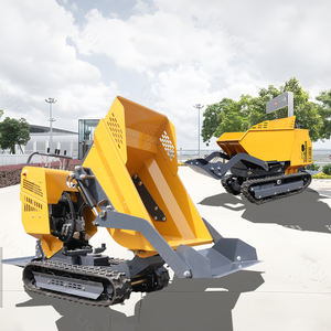 Mini Dumper 870kg personalizzato a prezzo Super basso carriole a benzina piccolo cingolato idraulico - Product Image 4