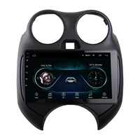 Cadre de l'autoradio pour NISSAN Micra March K13 RENAULT, accessoires de cadre, d'installation du tableau de bord, panneau stéréo, Navigation GPS, flambant neuf
