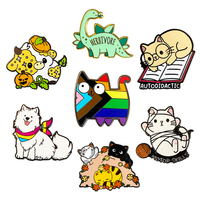 Insigne du fabricant personnalisé en gros anime logo paillettes en vrac mignon dessin animé cadeau broche personnalisé métal doux dur émail broches
