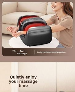 Masseur pour les pieds et les jambes avec air comprimé, thérapie thermique, design semi-ouvert, fonction musicale intégrée, pour usage domestique, spa pour les pieds - Product Image 2
