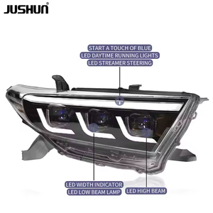 Pour Toyota Highlander 2012-2014 phares de Modification de haute qualité lumière du jour assemblage de phares LED Plug and Play JUSHUN - Product Image 4