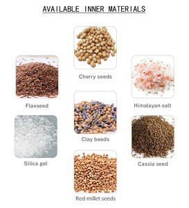 Bungkus leher microwave yang dapat digunakan kembali dengan biji Lavender-terapi panas lembab untuk dukungan otot penghilang rasa sakit & bahu - Product Image 5