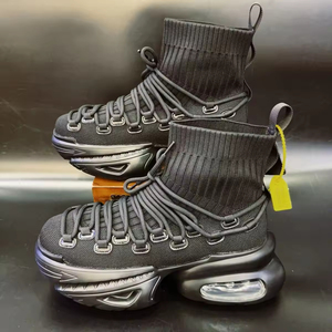 Populaire haute Wedge Sneaker mâle grosses bottes de sport pour hommes décontracté chaussette chaussures pour hommes respirant baskets - Product Image 6