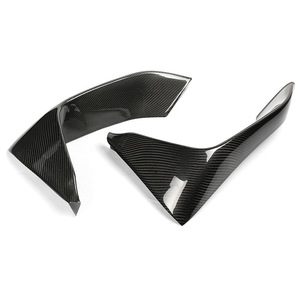 Alerones Delanteros Estilo MP de Fibra de Carbono para <span class=keywords><strong>BMW</strong></span> F80 <span class=keywords><strong>M3</strong></span> F82 F83 M4 <span class=keywords><strong>Competition</strong></span> CS GTS 2014-2020, Divisores Laterales, Winglets 51192350712 - Product Image 4