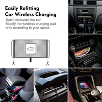Produits intelligents en gros à prix avantageux, chargeur de voiture A1 15W avec câble de données USB de 1 m, chargeur sans fil, livraison directe pour la série iPhone