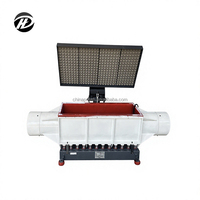 Polisseuse vibrante linéaire HENGDA avec moteur certifié CE, revêtement en PU résistant à l'usure, capacité 400L, puissance 3kW, couvercle insonorisé pour