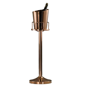 Seau à glace personnalisé en vrac or Rull champagne bière acier inoxydable métal seau à glace en étain avec support pour <span class=keywords><strong>Htel</strong></span> Bars Restaurant - Product Image 3