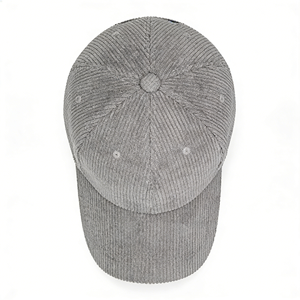 Casquettes de baseball sportives personnalisées en velours côtelé unisexe de haute qualité, imprimé de luxe automne-<span class=keywords><strong>hiver</strong></span>, broderie personnalisée, ajustables, avec fermoir métallique - Product Image 4