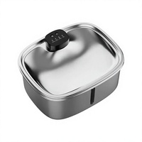 Fontaine à eau automatique pour animaux de compagnie d'intérieur avec dispositif de surveillance du niveau d'eau visible, fournie directement par l'usine
