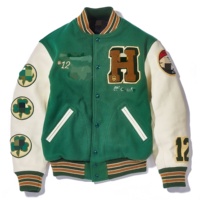 Blouson Bomber Décontracté Homme Manches Longues 2027 – Veste de Baseball Universitaire Personnalisable avec Broderie Logo – Vente en Gros