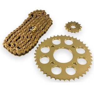 Factory Custom 428 14T 42T Motorcycle <strong>Chain</strong> And Sprocket Set For RS150