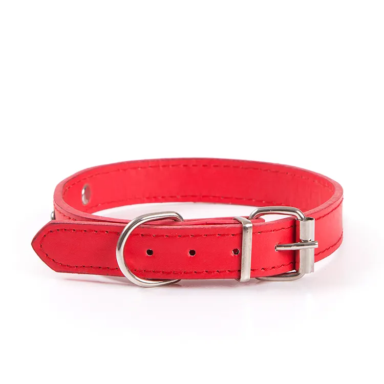 Promotional New Style Low Price Hot Pu Leather Dog Collars Pet Supplies Cat