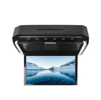 Monitor de techo de 13,3 pulgadas, reproductor de DVD, reproductor de MP5 USB, Monitor abatible hacia abajo, reproductor de DVD con Monitor de techo de 1920*1080