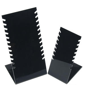 Support de présentation de bijoux en acrylique de luxe lavable avec mannequin de vitrine pour collier - Product Image 3