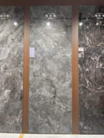 Carrelage en porcelaine poli 1000x1000mm de Foshan, design marbre de luxe, carrelage de sol émaillé en Porcelanato
