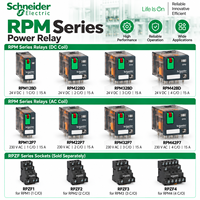 Relais de puissance Schneider Electric série RPM 24V DC 230V AC 15A Relais électromécaniques industriels enfichables RPM12 RPM22 RPM32 RPM42