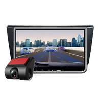 Kamera DVR mobil 720P, kamera perekam depan lensa tunggal, kamera HD USB Dash Cam untuk pemutar Android ADAS versi malam Dash Cam