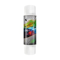 Échantillon gratuit Vernis automobile liquide à deux composants auto-peignant en acrylique 2K à haute dureté, revêtement brillant noir mat en aérosol