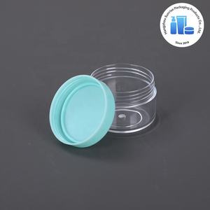 Портативный дорожный набор: крем для лица в маленьких баночках (10г, 15г, 20г), круглые контейнеры из полистирола, диспенсеры для косметики с цветными крышками. - Product Image 3