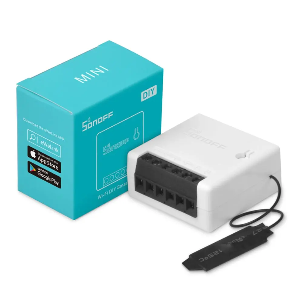2022 Sonoff MINI r2 DIY Smart Switch Small Body Remote Control Wifi Switch Support With Alexa Google Home