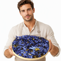 Harga Pabrik Grosir Teh Herbal Bunga Teratai Biru Sehat dan Menenangkan Nymphaea Caerulea Kering dalam Kotak Daun Teh Lepas
