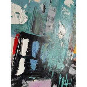 Arte Moderno, Textura 3D Abstracta, Lienzo Acrílico Original, Arte de Pared de Naturaleza Muerta, Estilo Wabi Sabi, Pintura Hecha a Mano para Sala de Estar de Hotel - Product Image 2