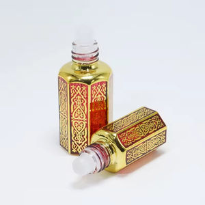 Flacon à bille vide pour huiles essentielles, flacon à bille de parfum haut de gamme, flacon en verre portable pour échantillons de massage et application - Product Image 3