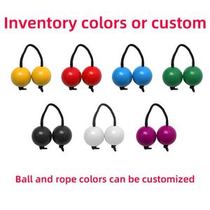 Смешные ударные инструменты Cas, музыкальные африканские шейкеры, двойной ударный инструмент, асалато, барабанные шары для ребенка - Product Image 2