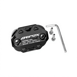 Tapa de Depósito de Líquido de Frenos CNC de Acero Inoxidable Resistente a la Corrosión para Motocicletas Yamaha AEROX155 NVX155 NMAX155 (Freno Delantero) - Product Image 4
