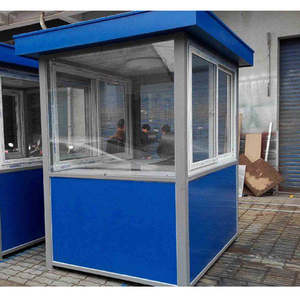 Cabine <span class=keywords><strong>de</strong></span> sécurité préfabriquée TOPPRE, modèle prêt à l'emploi, poste <span class=keywords><strong>de</strong></span> garde portable, kiosque <span class=keywords><strong>de</strong></span> <span class=keywords><strong>vente</strong></span> sécurisé - Product Image 3