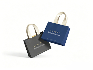 Sac en papier kraft personnalisé avec logo, carton brun ivoire pour le shopping – idéal pour les cadeaux et l'artisanat - Product Image 2
