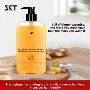 Champú de jengibre de etiqueta privada para el crecimiento del cabello y la prevención de caídas Cuidado del cabello natural con acondicionador Evita la caída del cabello - Product Image 2